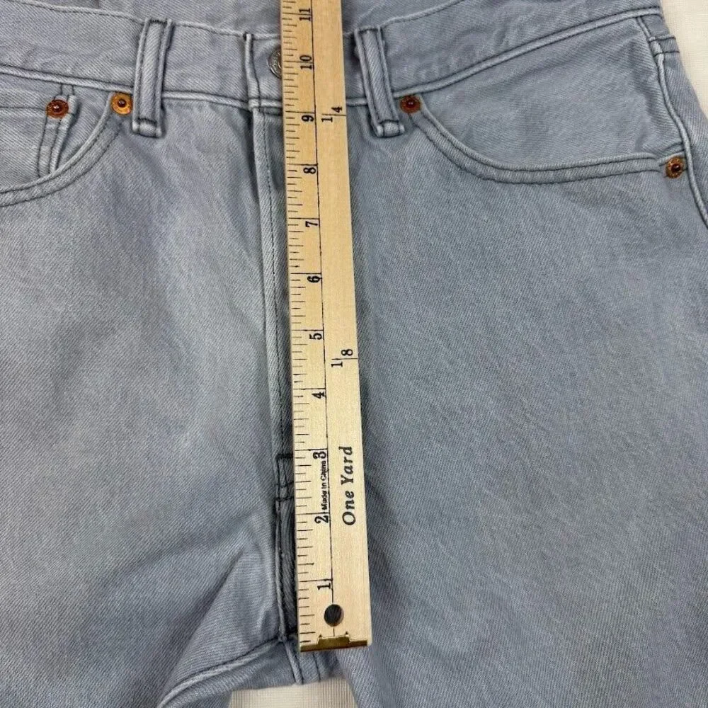 Levi's 501 Original Fit Jeans in "Silver Rigid" (Grey), 32x34 (measures 29x30) - Picture 11 of 13